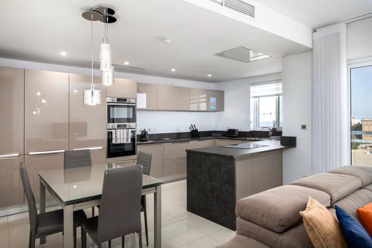 Spacious, Modern & Cosy 2 Bedroom 2 Bathroom Apartment - St. Julians Saint Julian's Exteriér fotografie