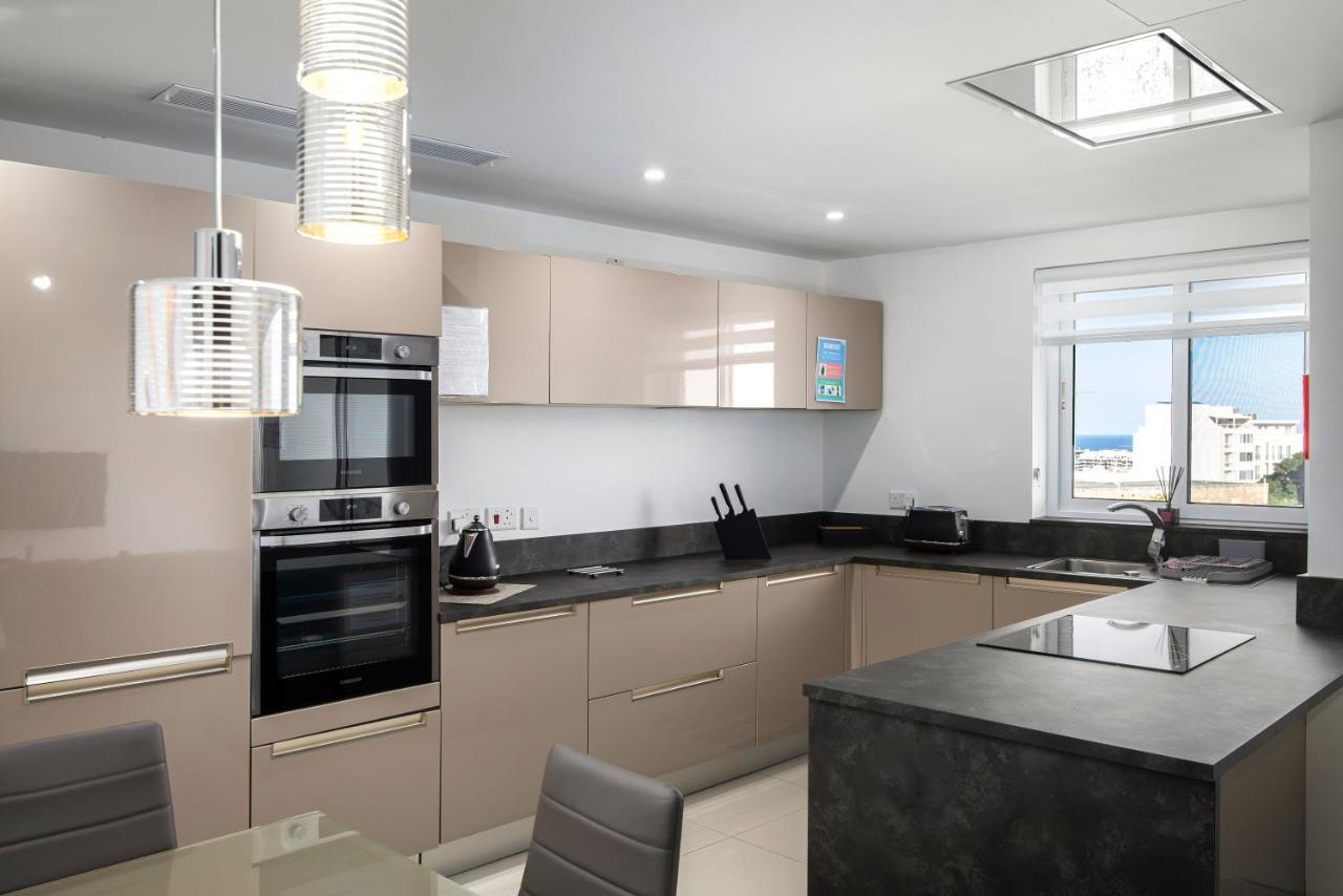 Spacious, Modern & Cosy 2 Bedroom 2 Bathroom Apartment - St. Julians Saint Julian's Exteriér fotografie